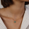 burren jewellery 18k gold a venture in paradise necklace