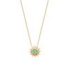 burren jewellery 18k gold a venture in paradise necklace