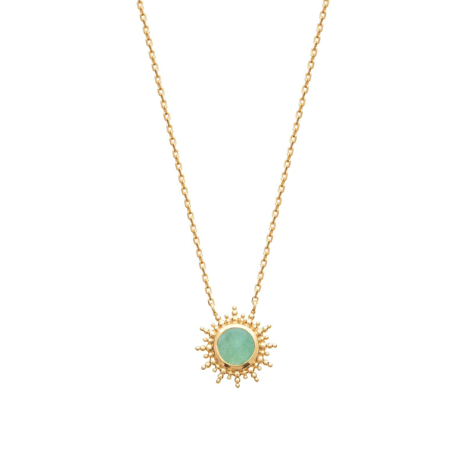 burren jewellery 18k gold a venture in paradise necklace