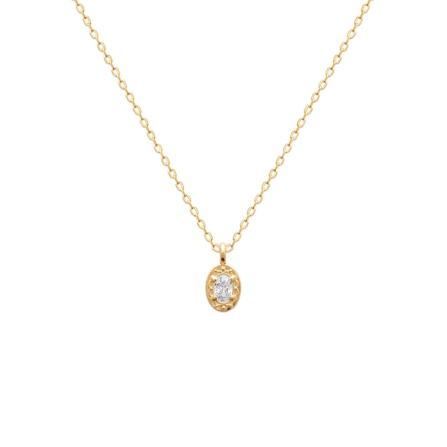 Nostalgia Pendant White Cubic Zirconia