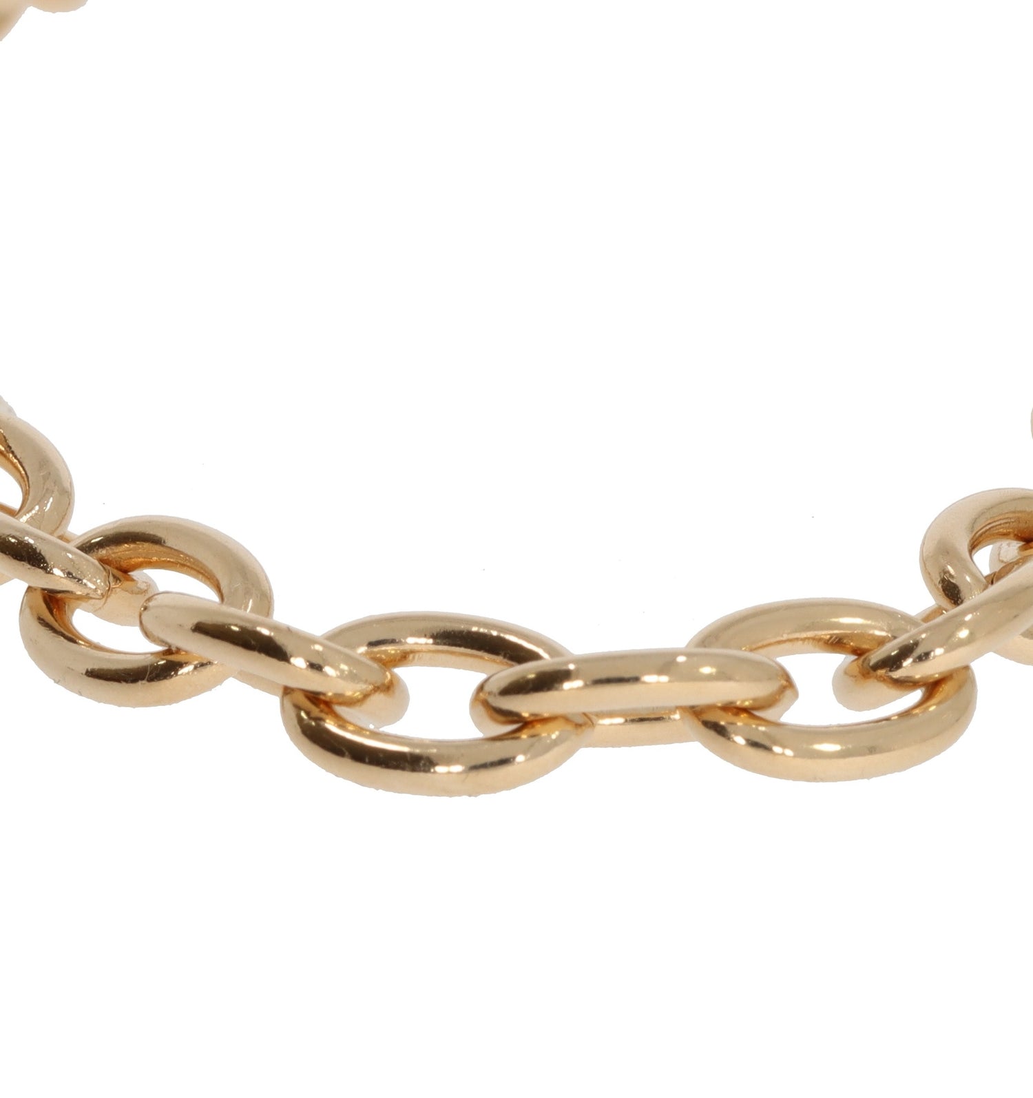 burren jewellery chunky interlocking chain necklace 