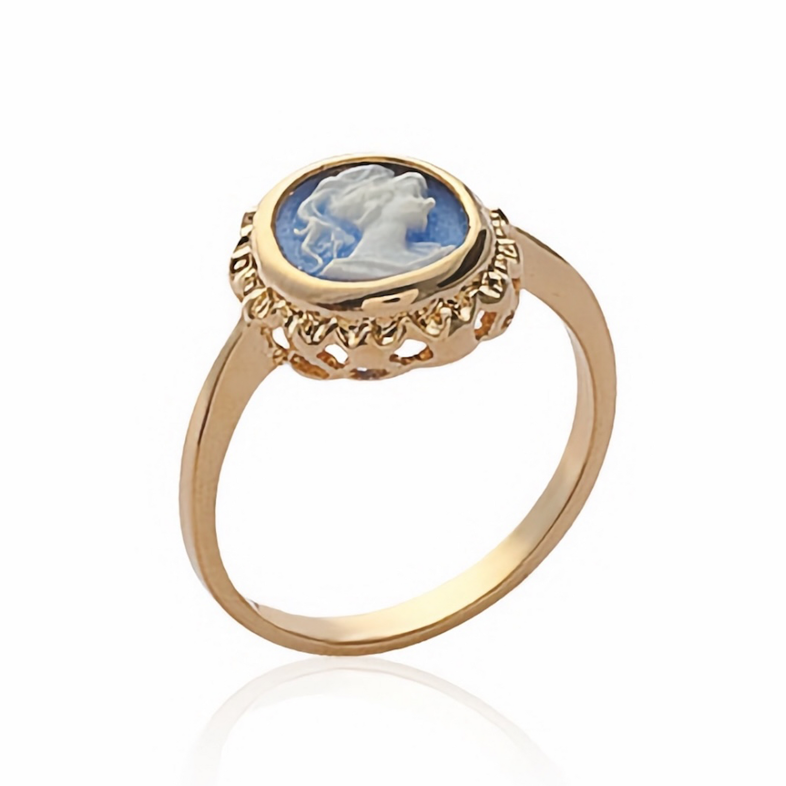 burren jewellery classic blue ring