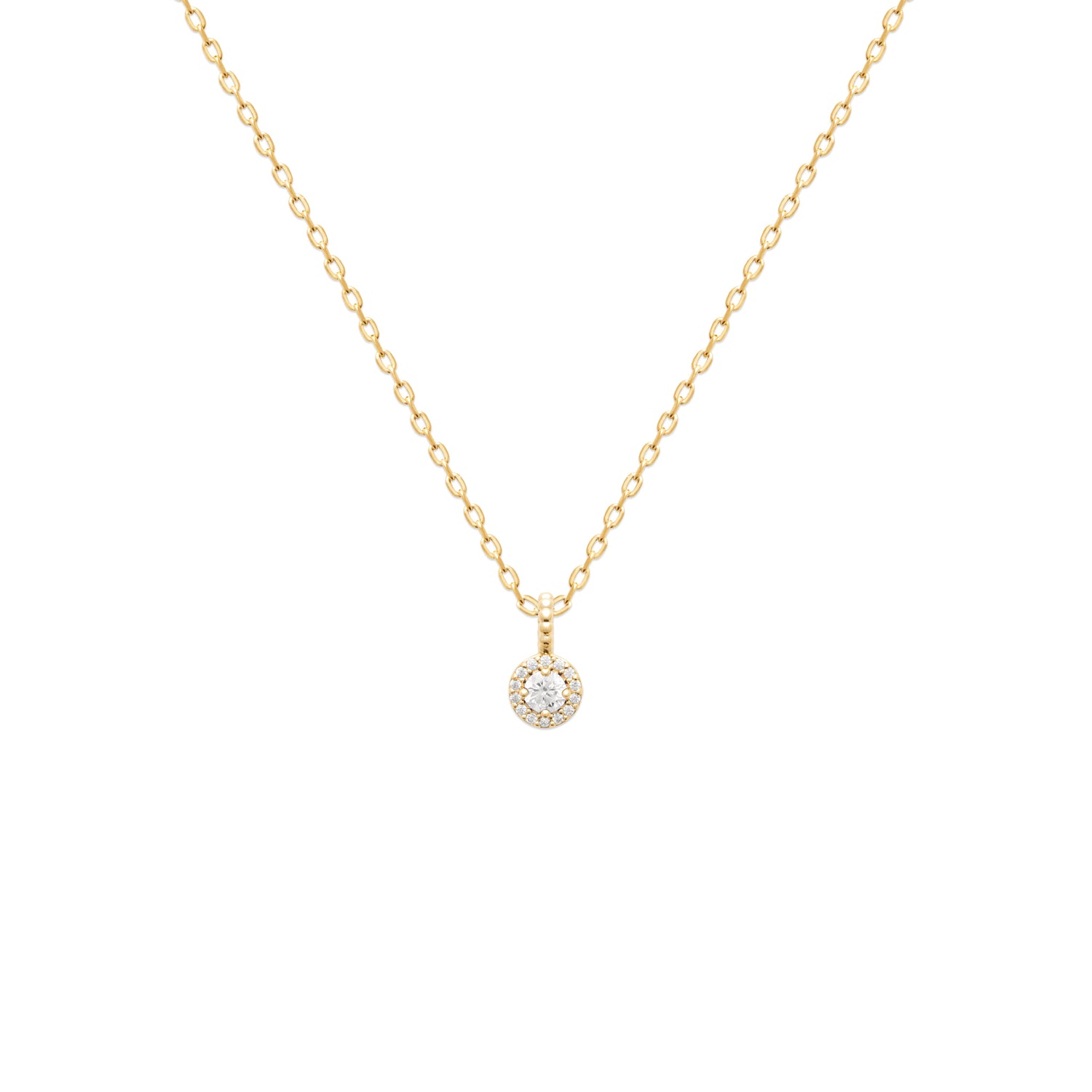 burren jewellery 18k gold plated crossed destiny pendant full