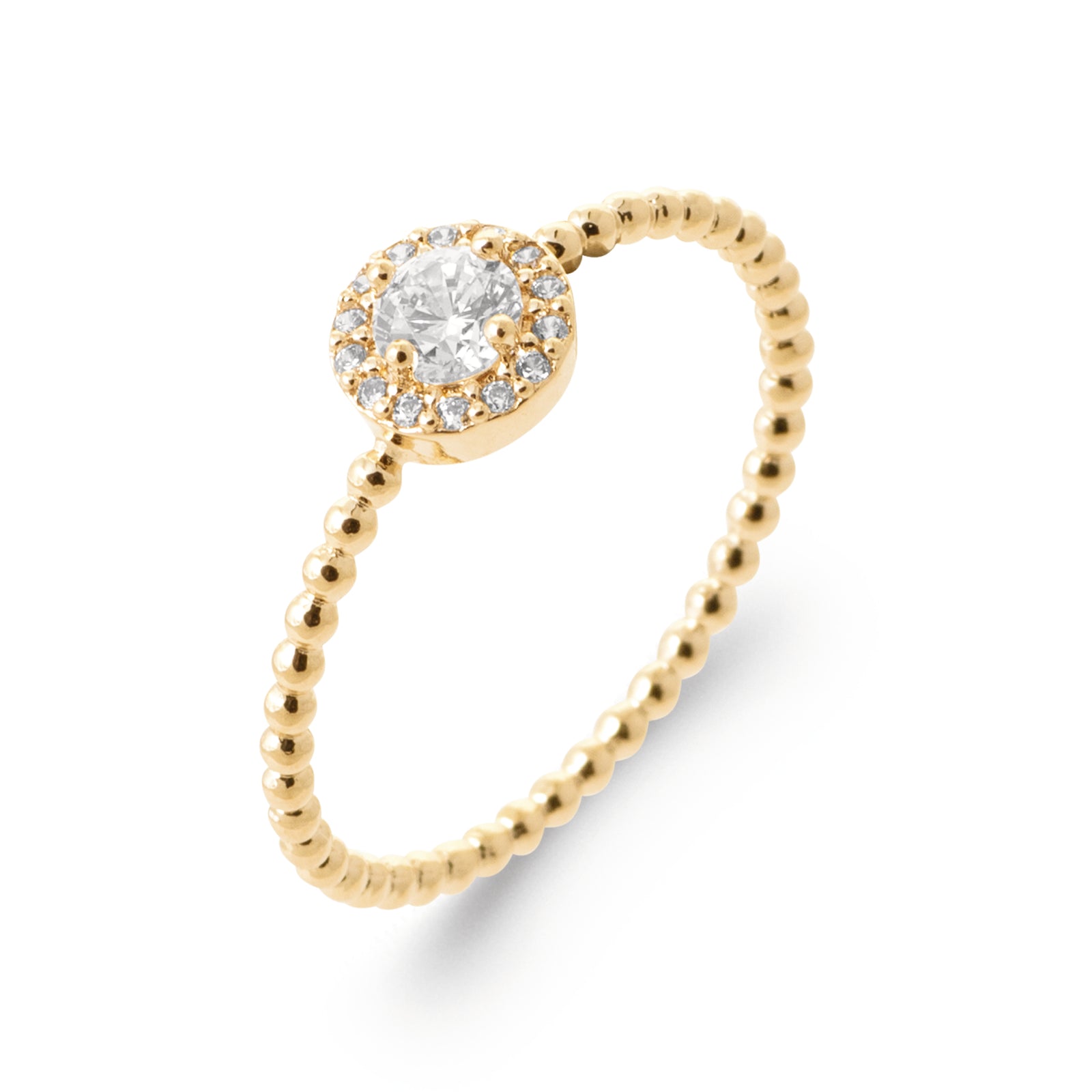 burren jewellery 18k gold plated crossed destiny ring