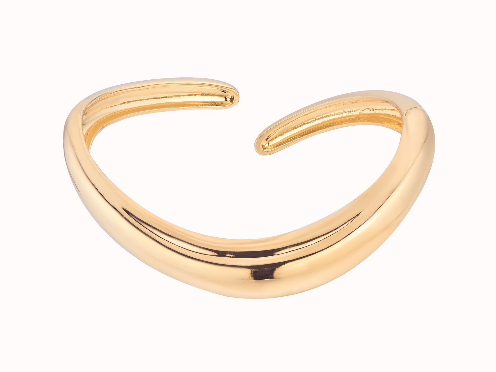burrens jewellery 18k gold plated striking chunky ybangel