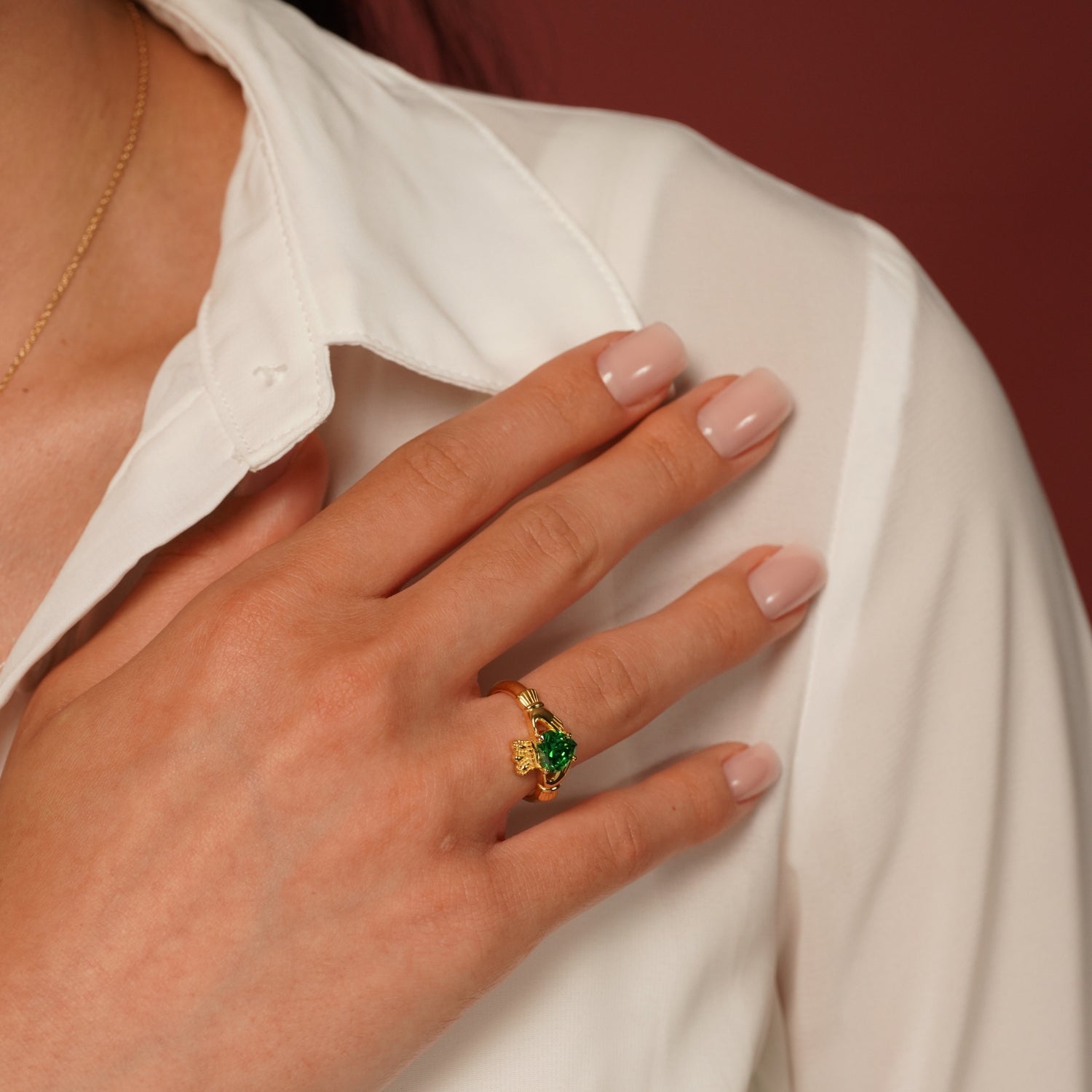 Wild Heart Claddagh Ring
