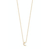 Burren Jewellery 18k gold on the crest necklace full