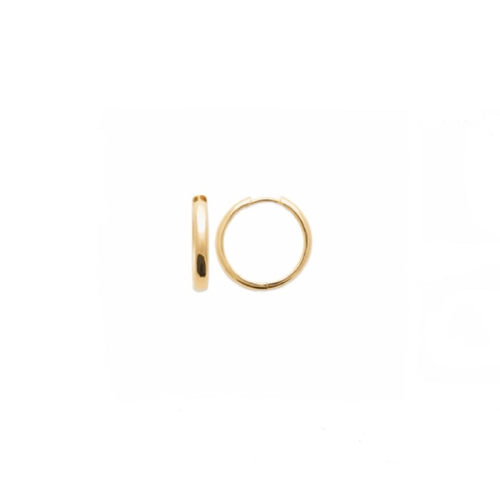 Burren Jewellery 18k gold plate can't hide it from me earrings