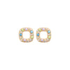 Burren Jewellery 18k gold plate elated mind earrings