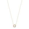 Burren Jewellery 18k gold plate elated mind necklace full