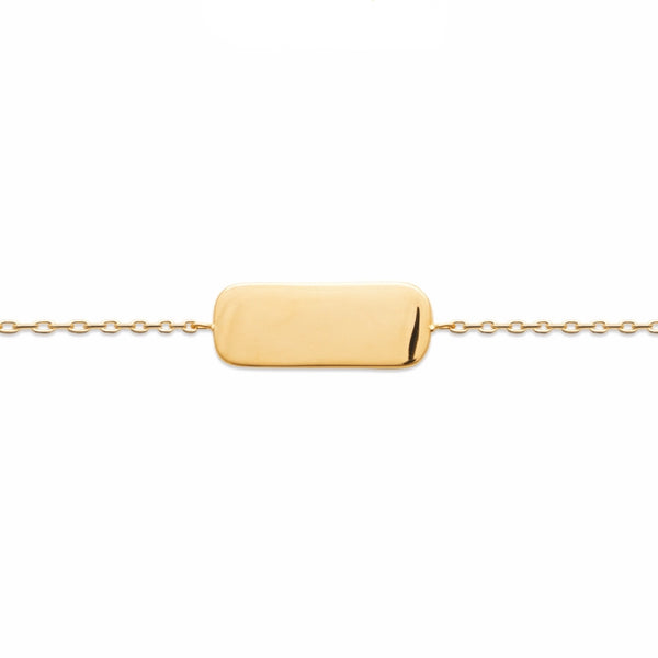 Burren Jewellery 18k gold plate feint calling bracelet