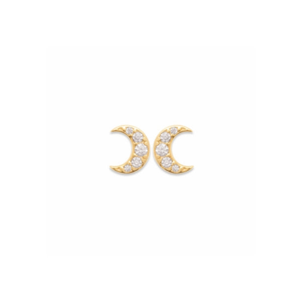 Burren Jewellery 18k gold plate glistening night earrings