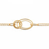 Burren Jewellery 18k gold plate i'm not stopping bracelet