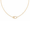 Burren Jewellery 18k gold plate i'm not stopping necklace full