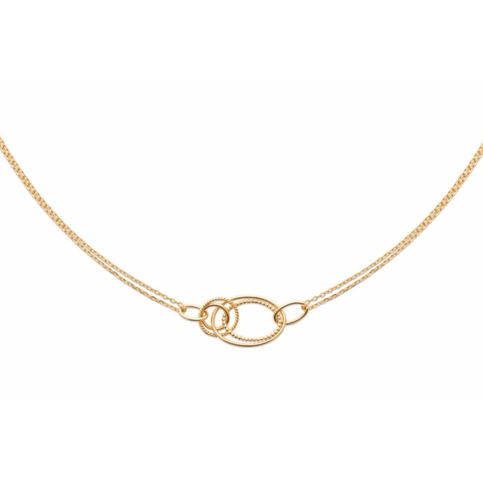 Burren Jewellery 18k gold plate i'm not stopping necklace