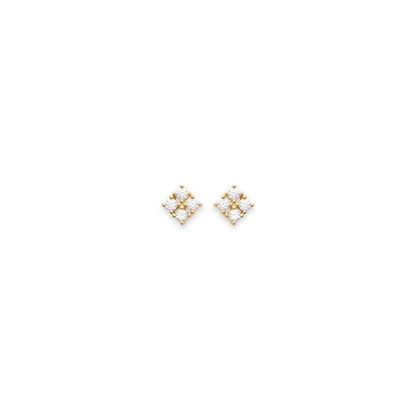 Burren Jewellery 18k gold plate light years earrings