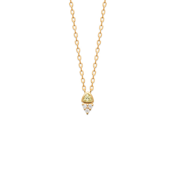 Burren Jewellery 18k gold plate meant for each other necklace