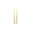 Burren Jewellery 18k gold plate not a small thing earrings