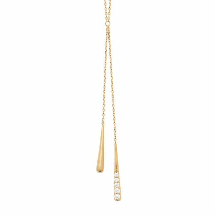 Burren Jewellery 18k gold plate not a small thing necklace