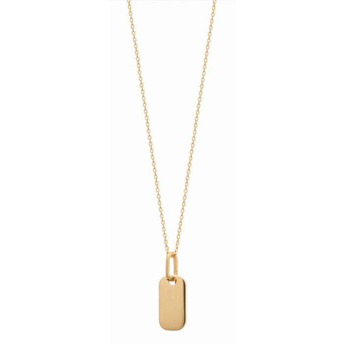 Burren Jewellery 18k gold plate retro fun necklace full