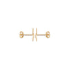 Burren Jewellery 18k gold plate spring time earrings side
