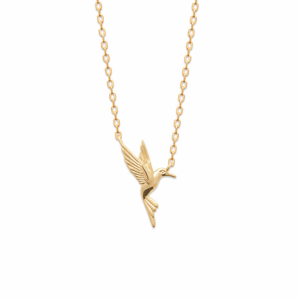 Burren Jewellery 18k gold plate spring time necklace
