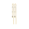 Burren Jewellery 18k gold plate under the stars earrings