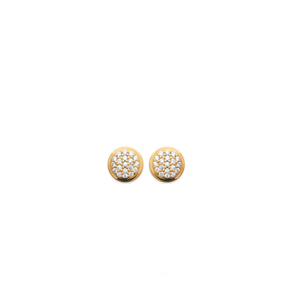 Burren Jewellery 18k gold plate whisper sweet things earrings