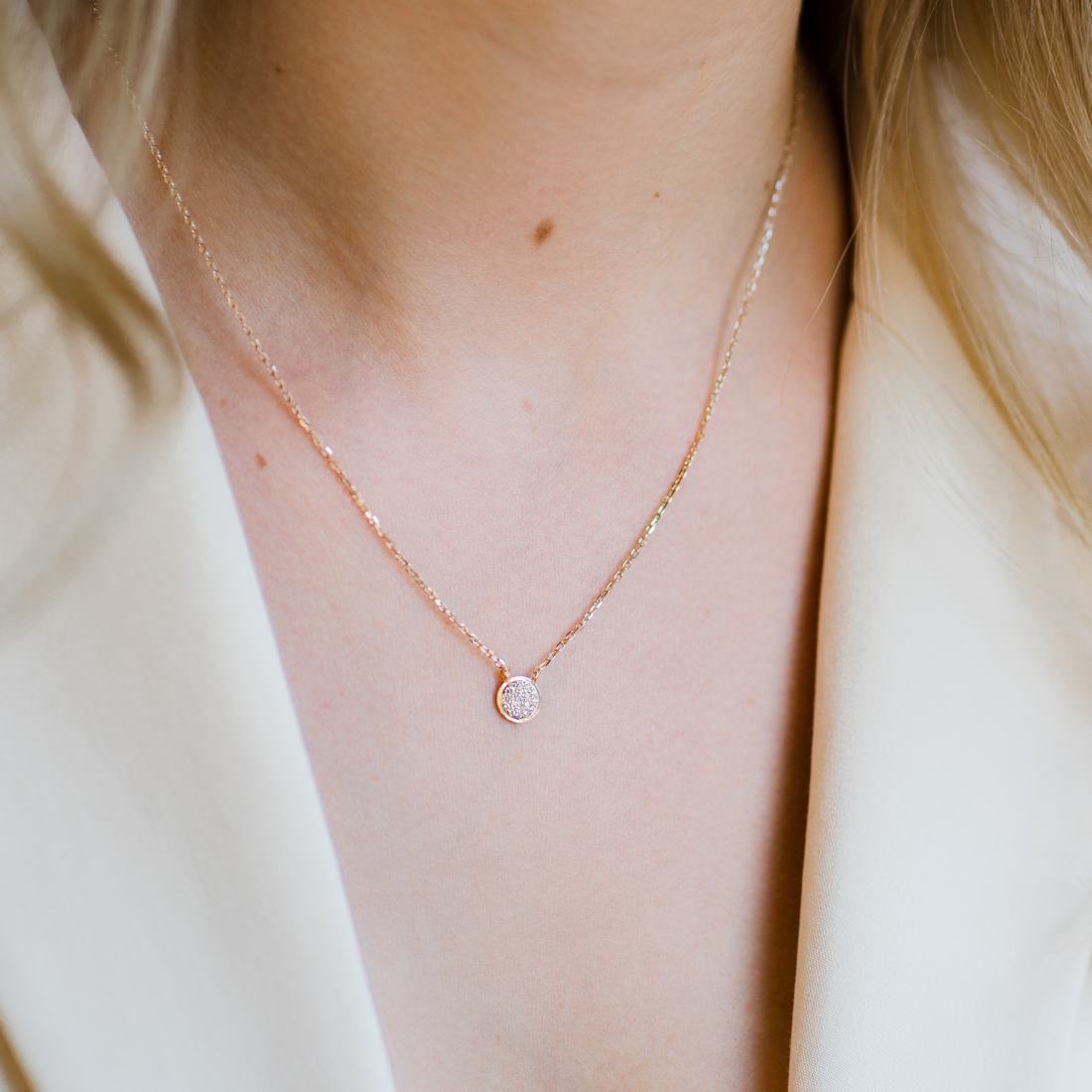 Burren Jewellery 18k gold plate whisper sweet things necklace