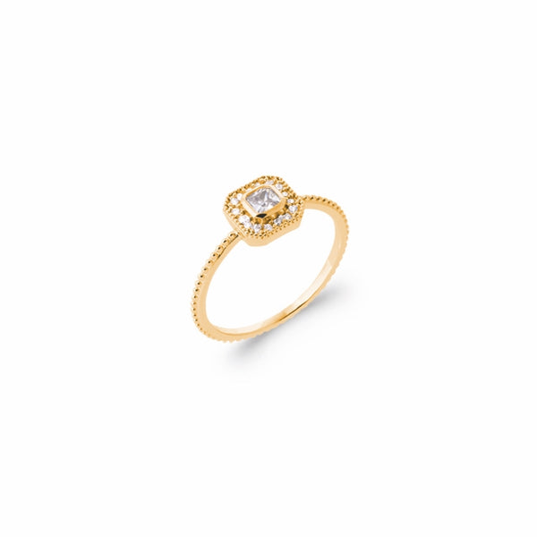 Burren Jewellery 18k gold plated all you deserve ring