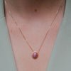 Burren Jewellery 18k gold plated go your own way necklace model