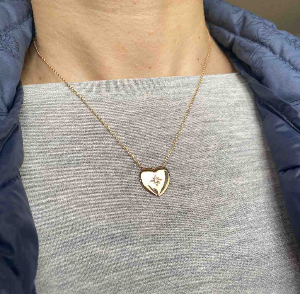 Burren Jewellery 18k gold plated turn back your heart lifestyle