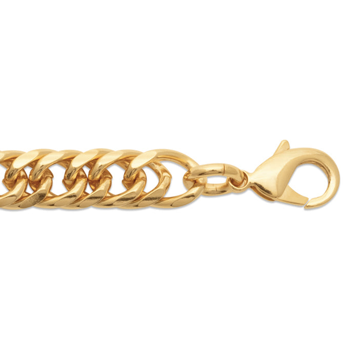 Burren Jewellery 18k gold upside down bracelet