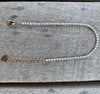 Burren Jewellery anyone for tennis 18k gold plate bracelet on wood