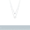 Burren Jewellery around again silver Necklace measurements