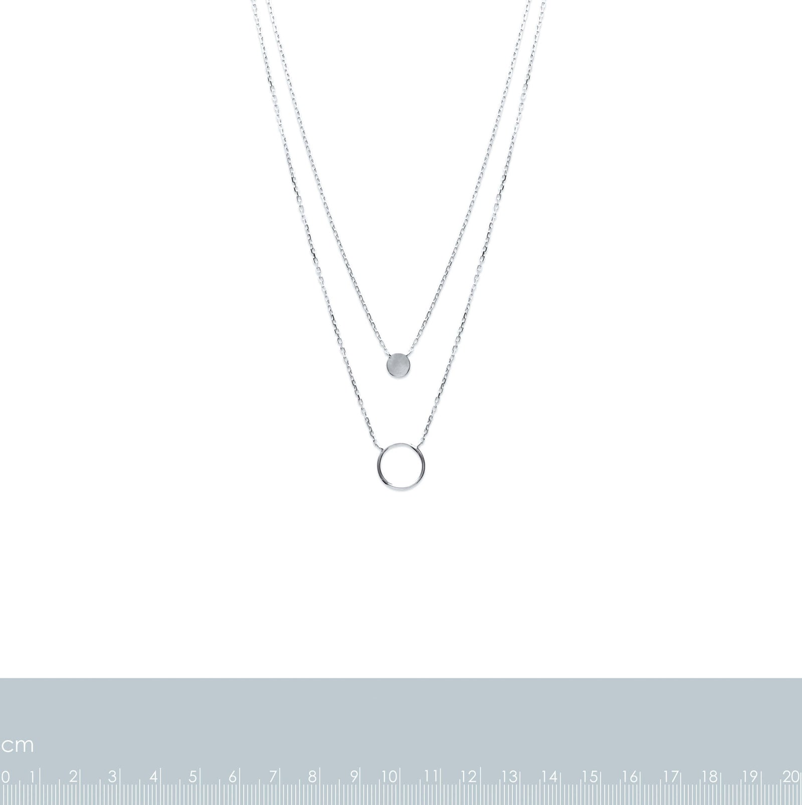 Burren Jewellery around again silver Necklace