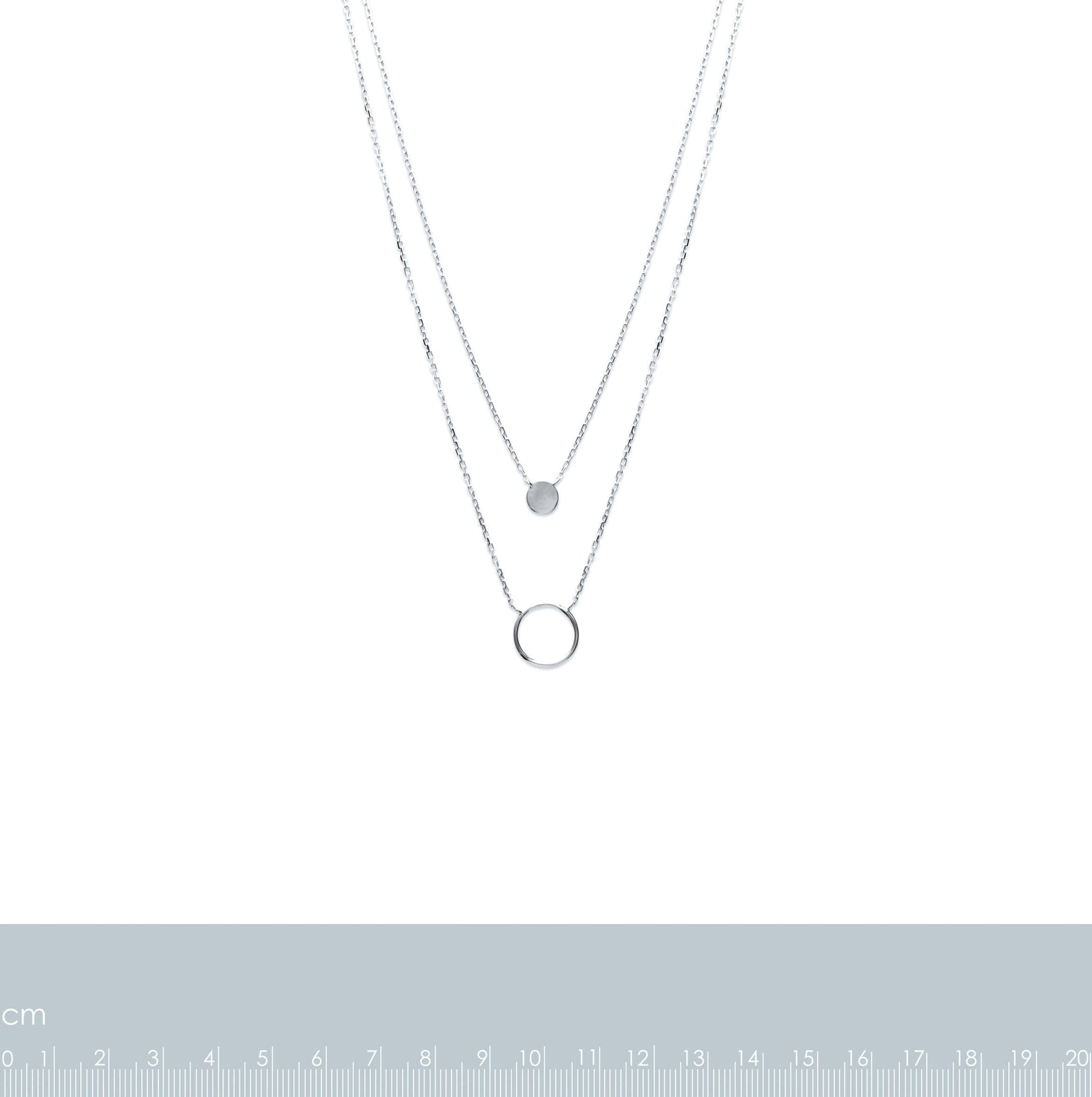 Burren Jewellery around again silver Necklace