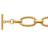 Burren jewellery 18k gold plated Gonna Be A Long Night Bracelet