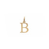 Burren jewellery 18k gold plated Initial B