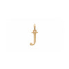 Burren jewellery 18k gold plated Initial J