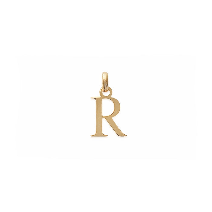 Burren jewellery 18k gold plated Initial R