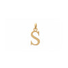 Burren jewellery 18k gold plated Initial S