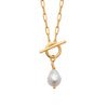 Burren jewellery 18k gold plated Yano necklace