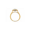 Burren jewellery 18k gold plated take a chance on love ring side