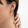 Burren jewellery 18k gold plated tomorrow has never been touched earrings model
