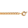 burren jewellery 18k gold plated never gonna survive bracelet