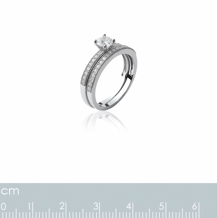 burren jewellery Silver set on you ring measurements